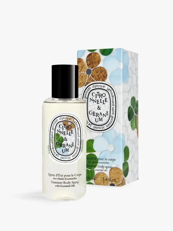 Diptyque Citronelle & Geranium Summer Body Spray - Tito Smalti-Profumo
