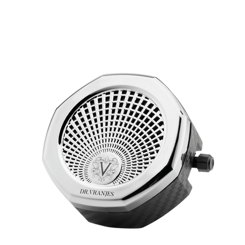 Dr.Vranjes Diffusore per auto Cromo - Tito Smalti - Profumatore
