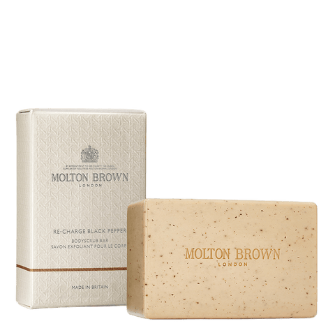 Molton Brown Re - Charge Black Pepper Bodyscrub Bar - Tito Smalti - Sapone