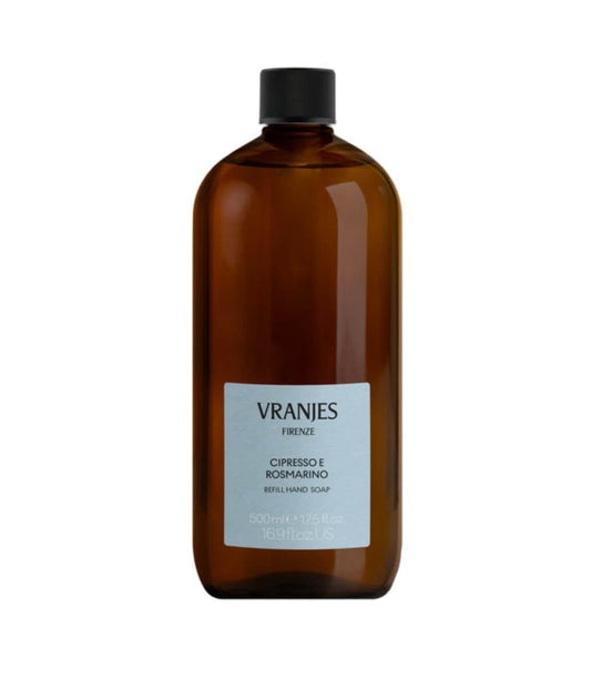 Vranjes Firenze Sapone Mani Cipresso e Rosmarino Refill - Tito Smalti - Sapone